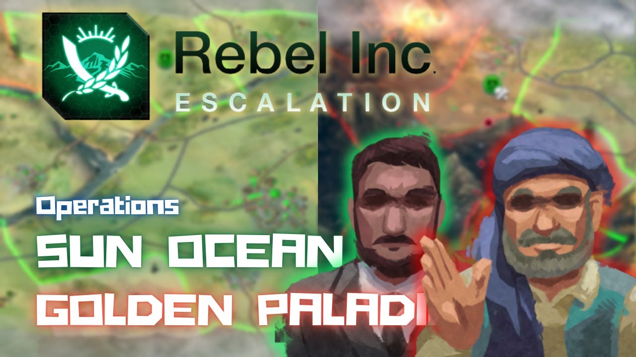 Rebel Inc Guides: Weekly Challenge — Sun Ocean & Golden Paladin