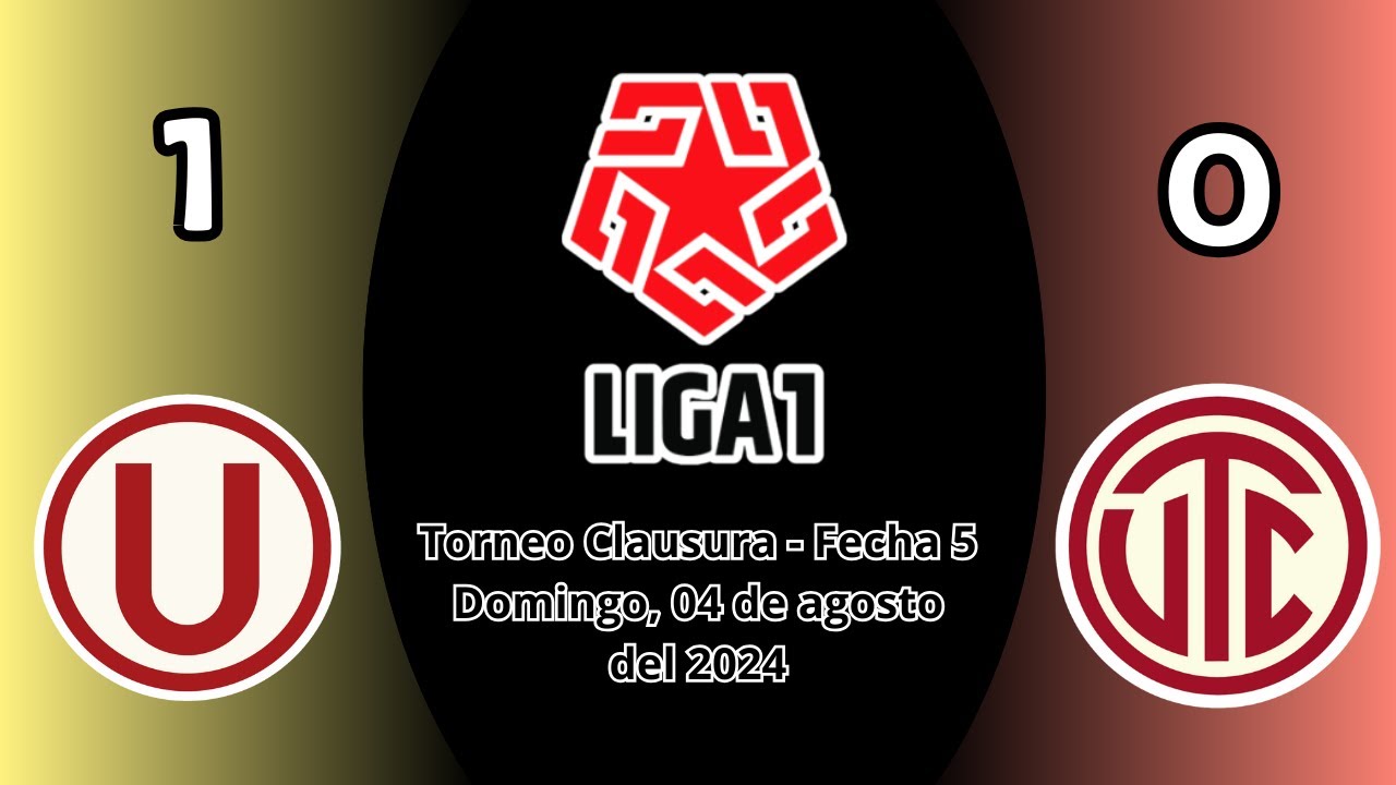 Universitario (1) vs. UTC (0) | Cobertura Completa | Liga1 2024 (Fecha 5 - Clausura)