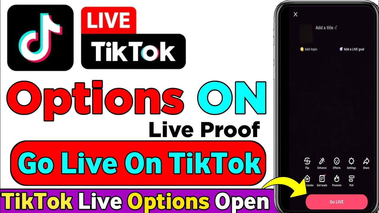 how to go live on tiktok 2026 || tiktok live || tiktok par live kaise aate hain