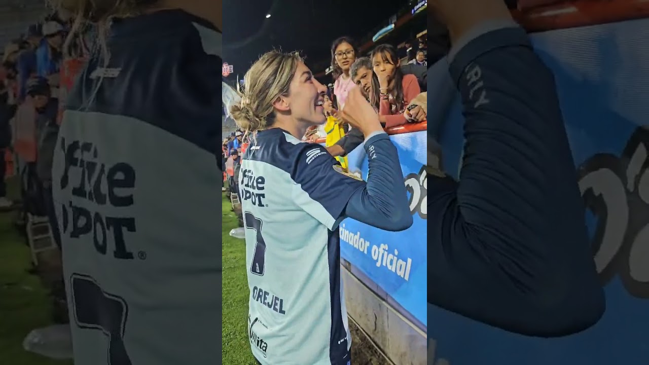 Jocelyn Orejel, ex jugadora del América Femenil,  nos dio 'tremendo susto' en el Estadio Hidalgo