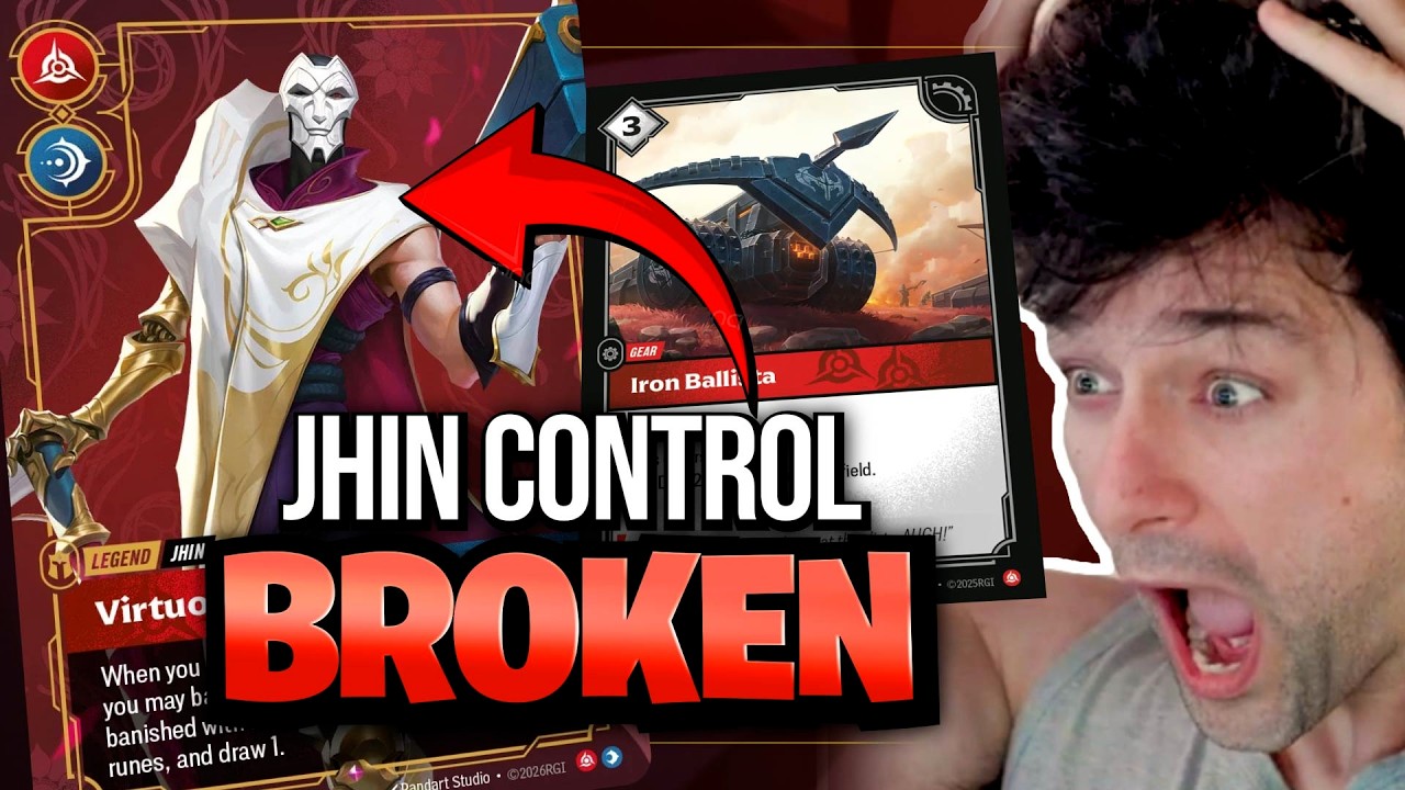 Я создал идеальную колоду для игры вторым ходом с JHIN CONTROL | Riftbound