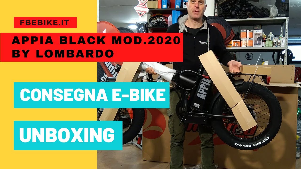 APPIA LOMBARDO - Unboxing - servizio vendita FBebike.it