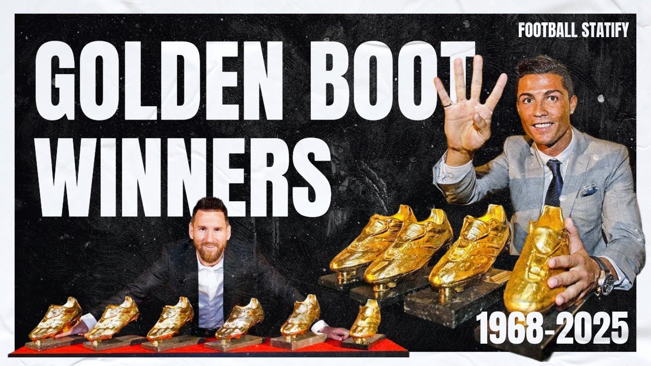 Every European Golden Boot Winner (1968–2025) | From Eusébio to Mbappé