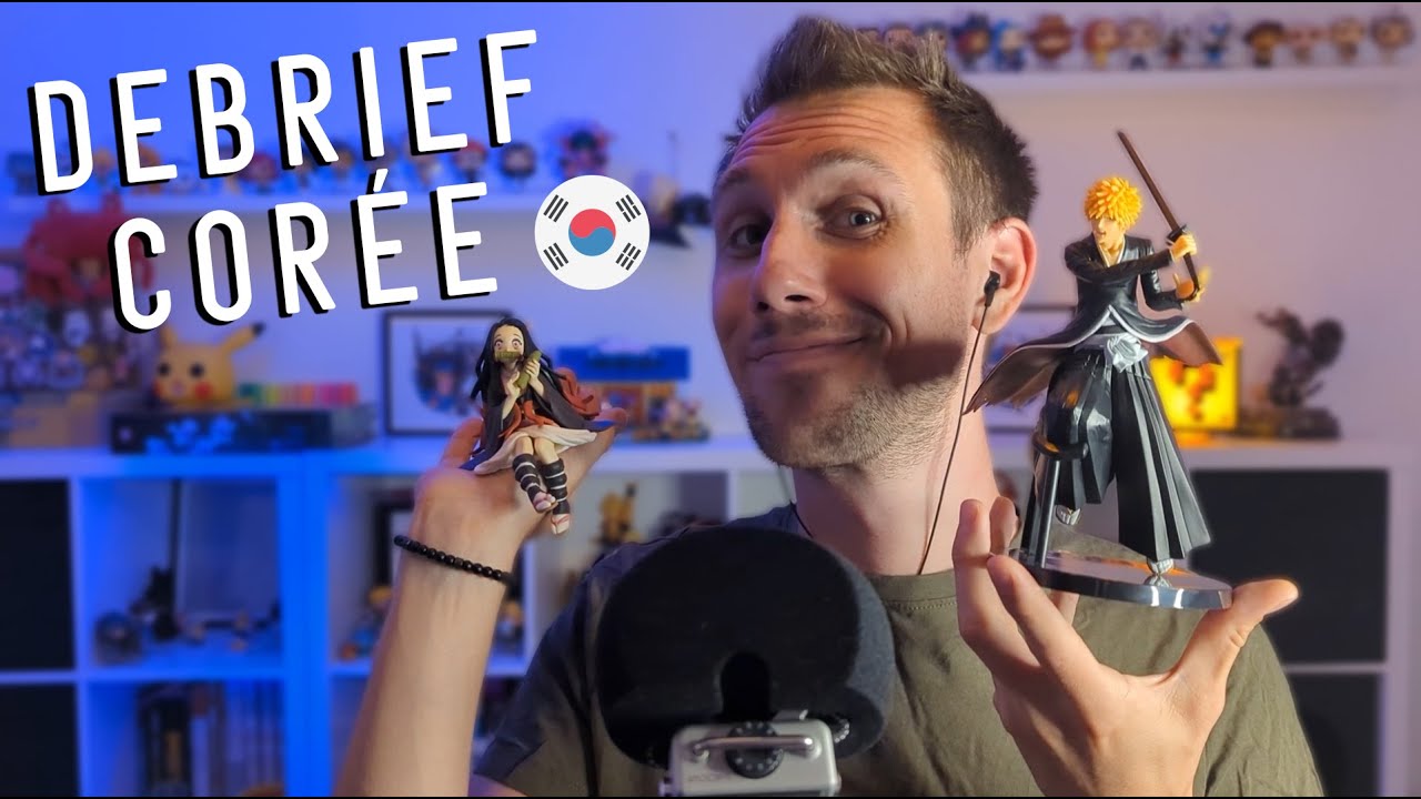ASMR Français ● Débrief voyage en Corée du Sud ● (blabla, chuchotements, bruits de main)