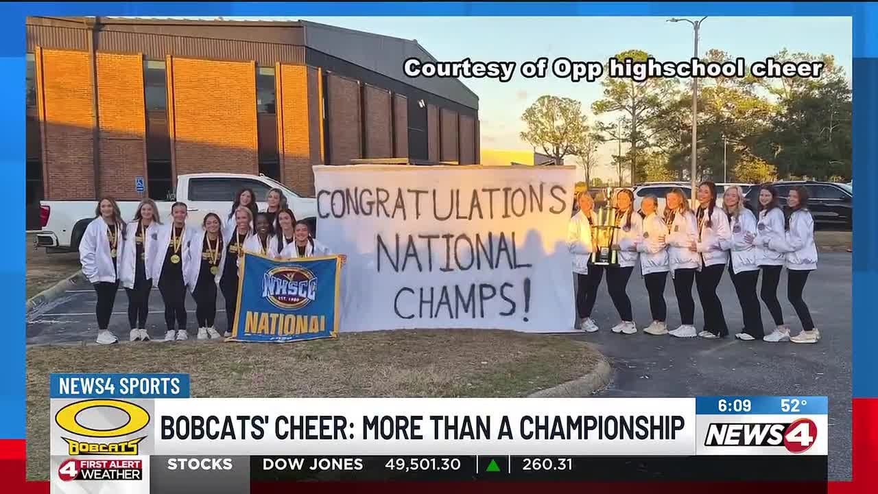 Opp cheer continues championship legacy built on bond, purpose and community