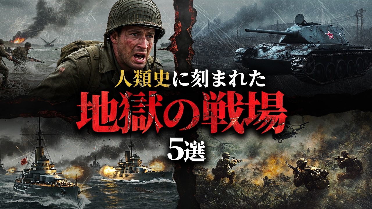 【総集編】血と炎に染まった『地獄の激戦地』5選