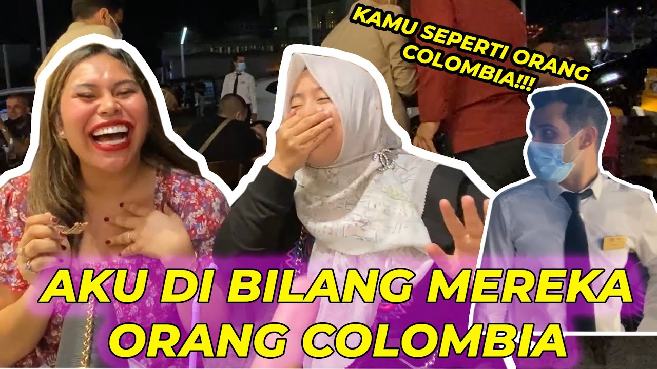 COWO GANTENG INI BILANG AKU MIRIP ORANG COLOMBIA!!! YUHUUU STASYA MARGARITA!!!