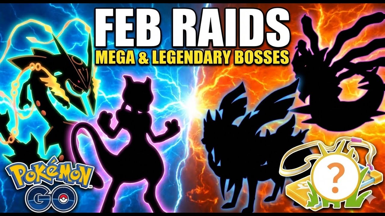 Full Raid Calendar Feb 2026 | Hoopa Unbound, Xerneas, Yveltal, Kyurem Raids