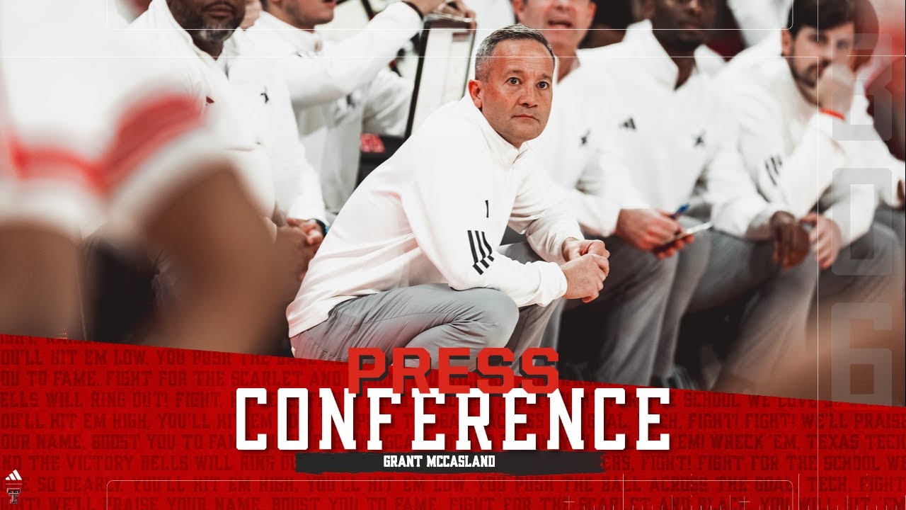 Texas Tech Basketball at UCF: Press Conference | 1.31.2026