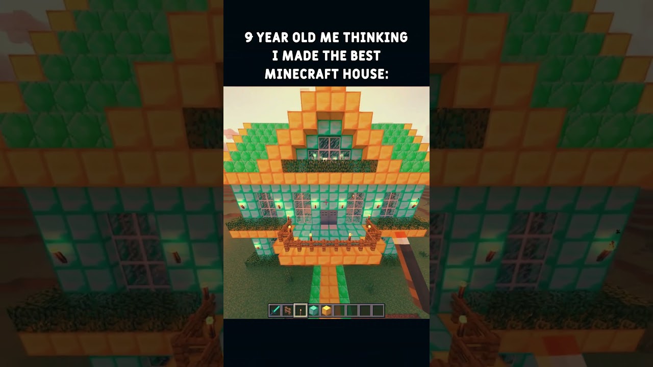 the diamond house of all time #minecraft #nostalgia