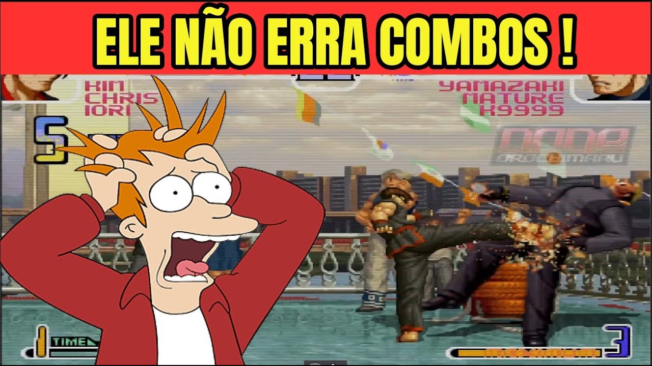 ►KOF 2002 PLUS►UM DOS MELHORES CARAS QUE TEM NO KOF PLUS ELE NAO ERRA COMBOS (PARTE 1)