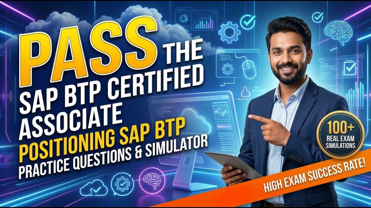 Pass the SAP Certified Associate - Positioning SAP BTP Exam 2026 | Practice Questions & Simulator
