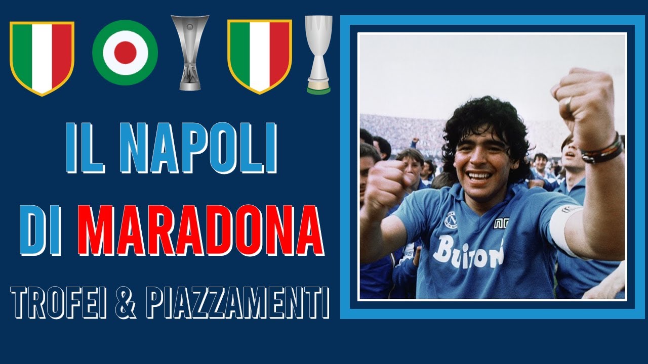Epoca d'oro del calcio Napoli: trofei, titoli e piazzamenti 1986 /87 &divide; 1990/91 | L' era Maradona