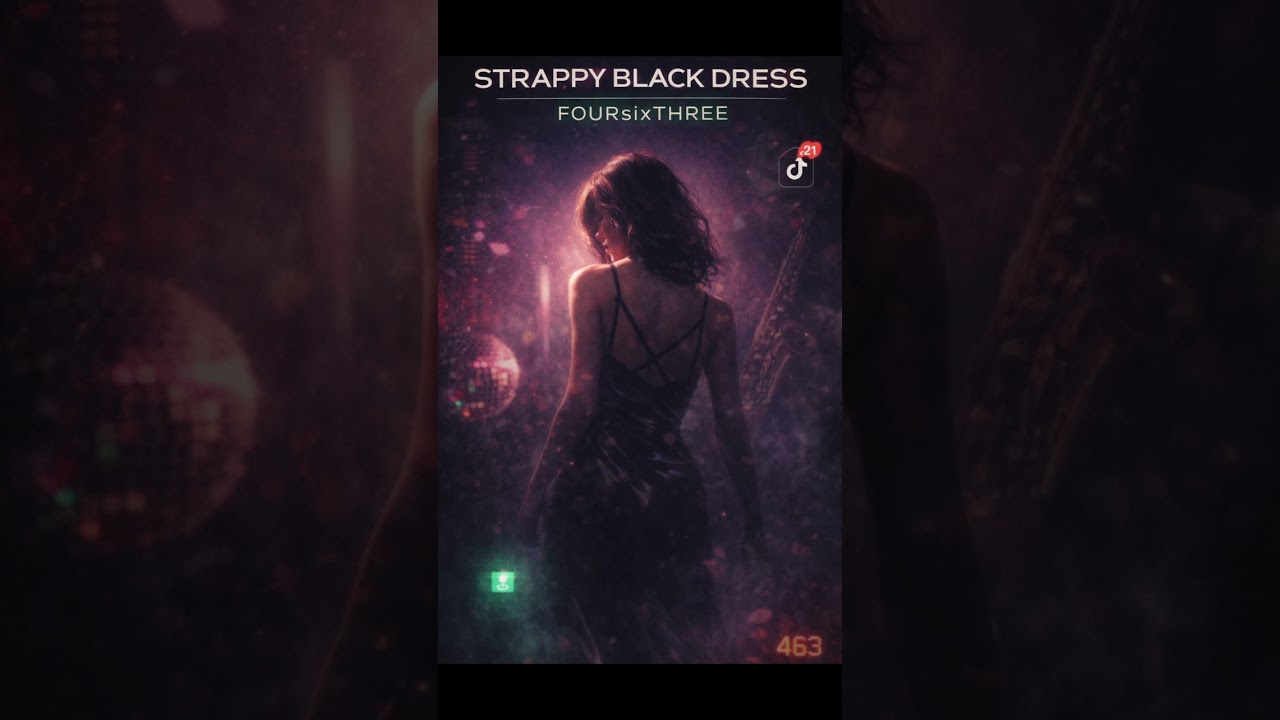 Strappy Black Dress
