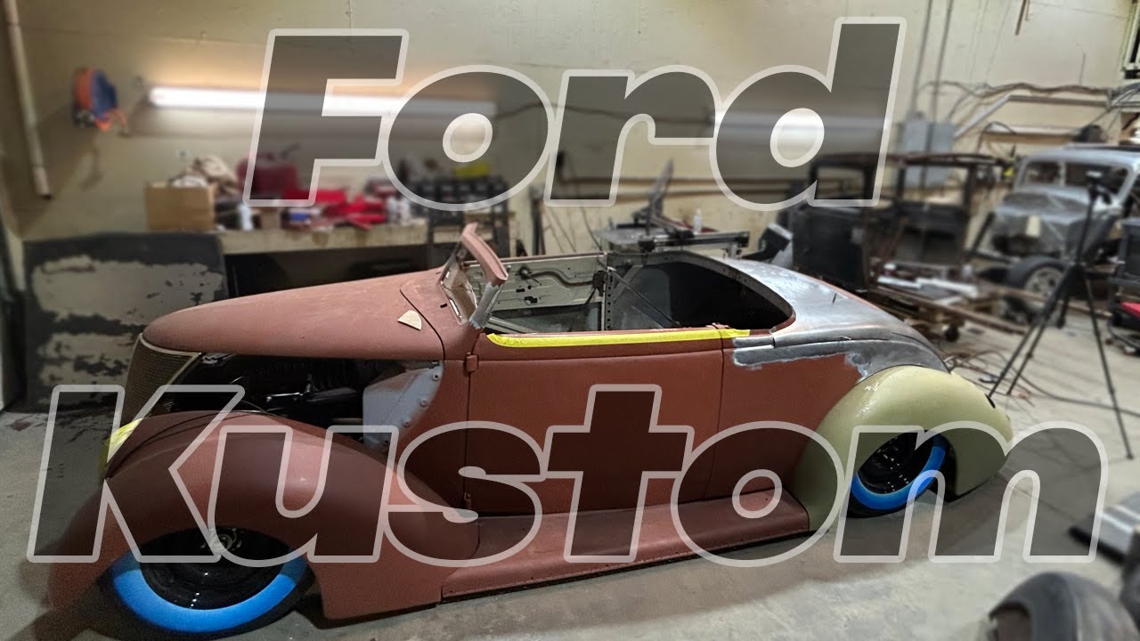 1937 Ford Cabriolet Custom Catwalk and Decklid