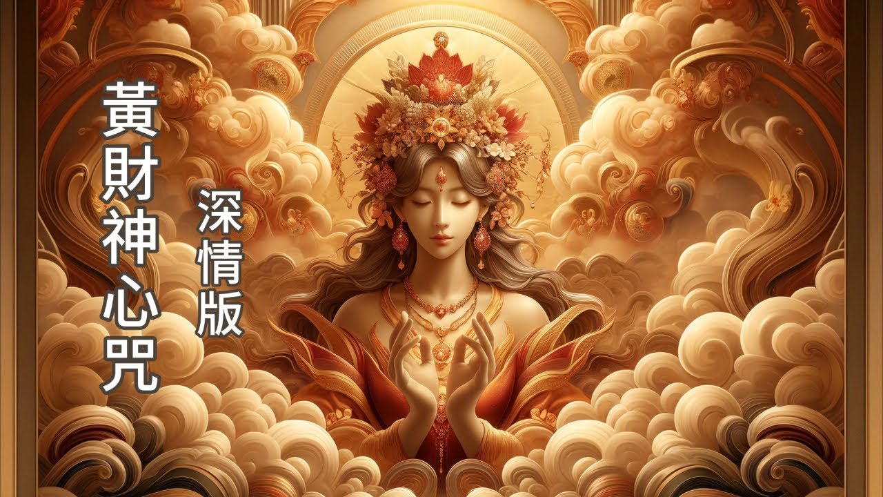 【黄财神心咒】深情悅耳女聲108遍  | Relaxing Music for Positive Energy | Mantra of Yellow Jambhala | 大師姐獨家