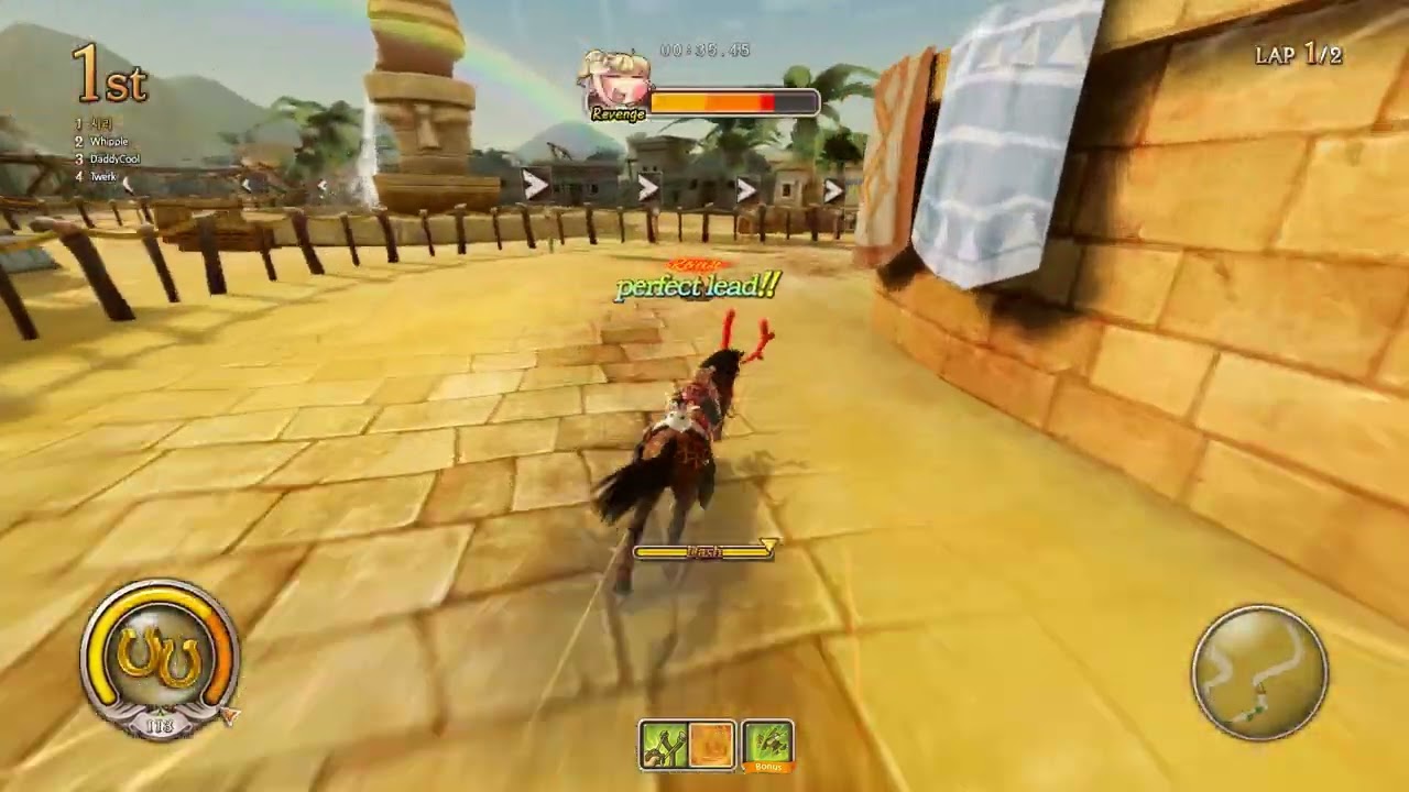 Alicia Online: speed race. Khalid Town.
