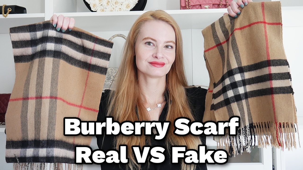 Шарф Burberry: настоящий или поддельный ❌ || Узнайте, как найти отличия