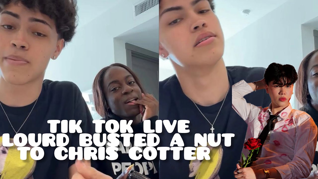 Chris Cotter called out Lourd on a TikTok live