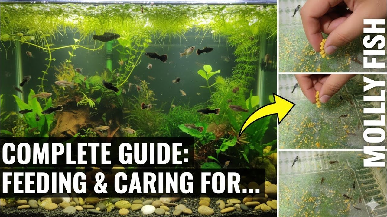 How to care Molly fish & Care Secrets | Complete Guide How to save Molly fry