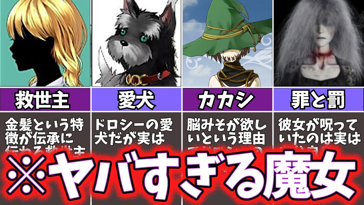 【オズの国の歩き方】魔女の呪いの真相をゆっくり解説【鬱ゲー】