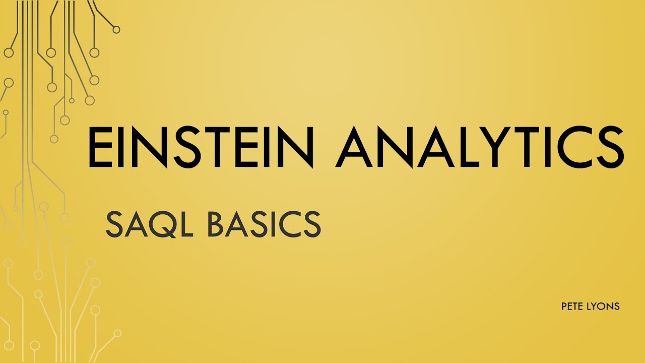 SAQL Basics 2:  Advanced Filters