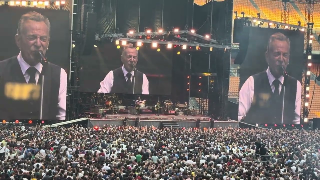 Bruce Springsteen & The E Street Band - Prove it all Night Live@San Siro - 3 Luglio 2025 [4K]