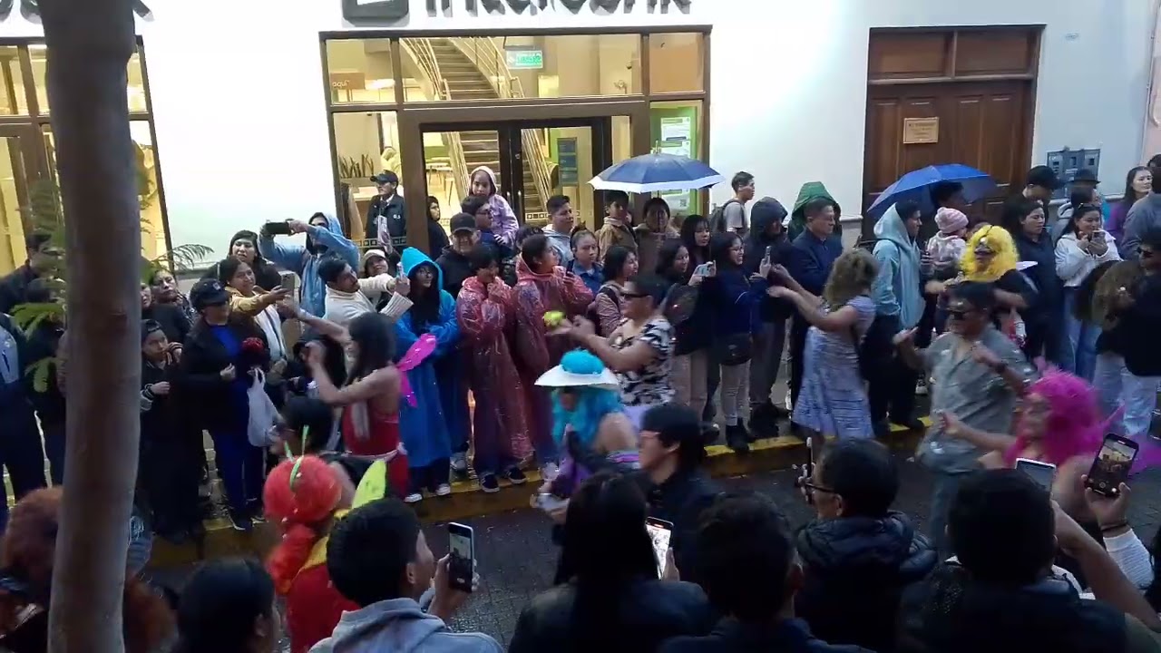 Comparsa Las Polillas de Barrios altos Carnaval Ayacuchano 2026