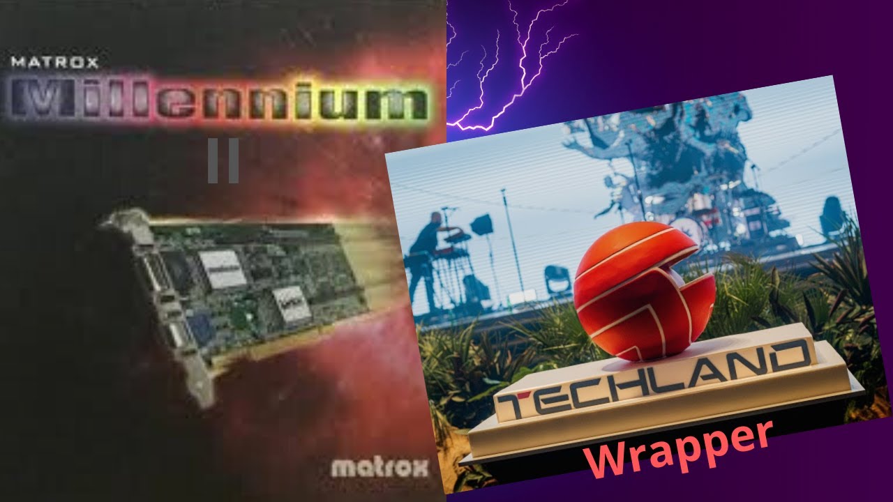 Matrox Millennium II - Test & Techland Wrapper