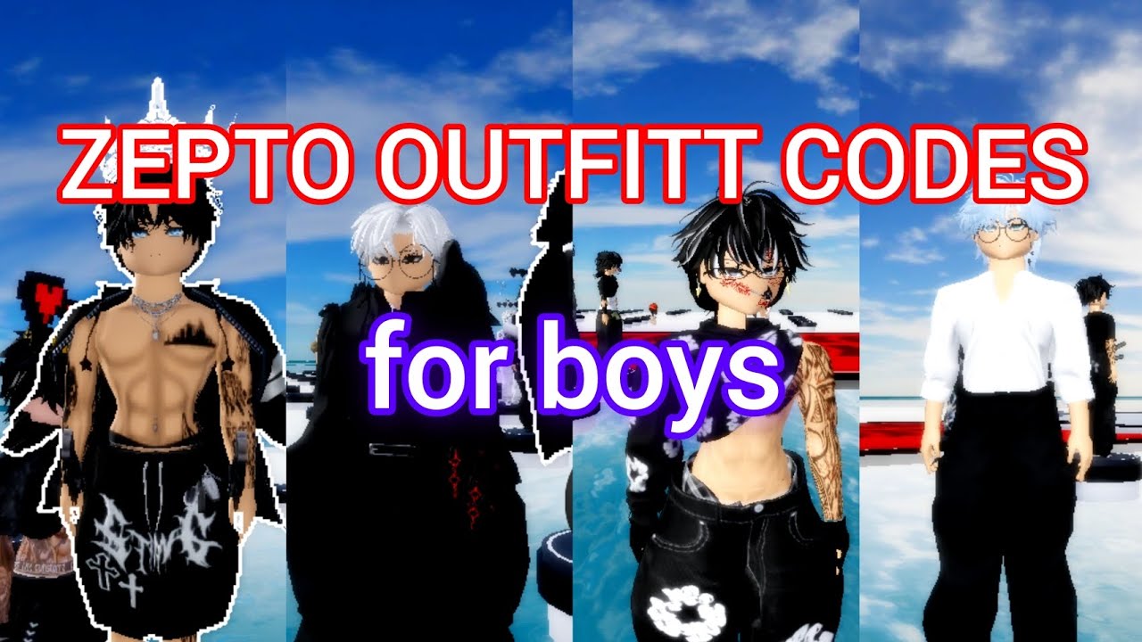 ZEPTO OUTFITS CODES for BOYS😍 metro life rp #roblox #rblx #robloxedit #robloxedit 