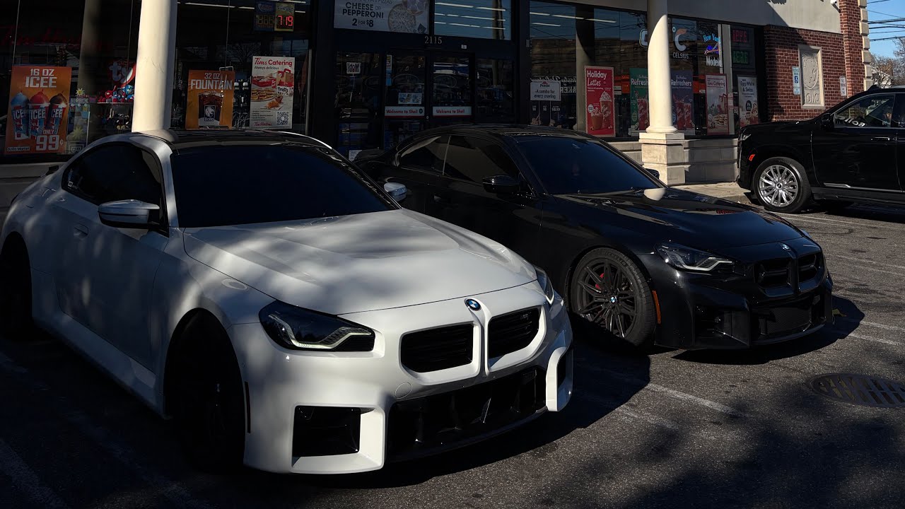Twin BMW Beast Run – гонка M2 и X3M по шоссе Нью-Йорка!