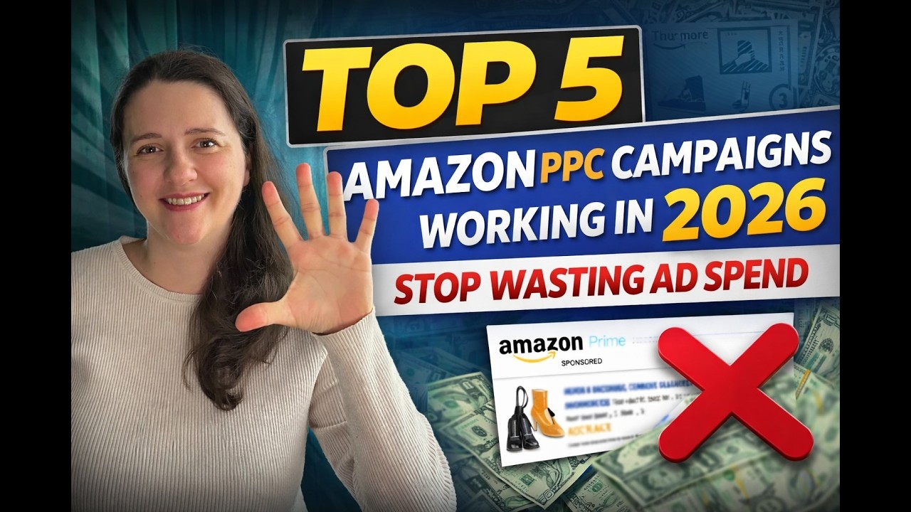 Top 5 Amazon PPC Campaigns Working in 2026 (Stop Wasting Ad Spend)