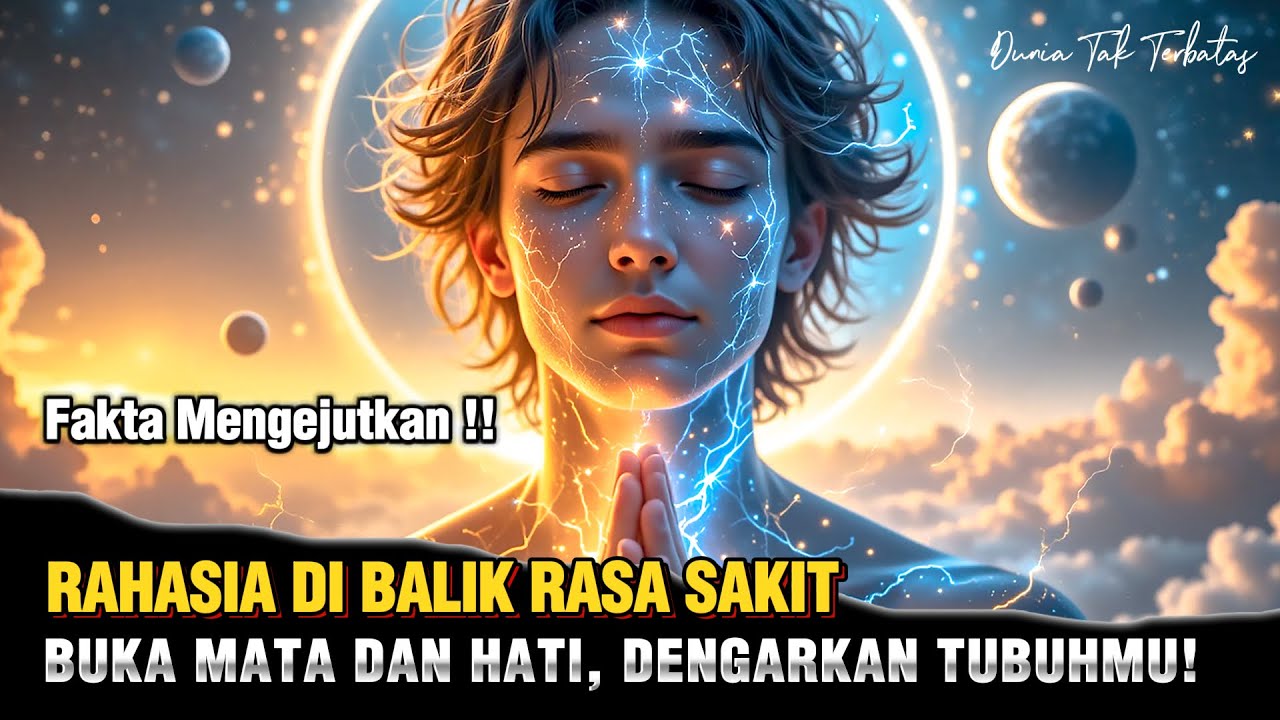 CARA MENAFSIRKAN RASA SAKIT TUBUHMU SEBAGAI PESAN SPIRITUAL | FAKTA MENGEJUTKAN! 🌀