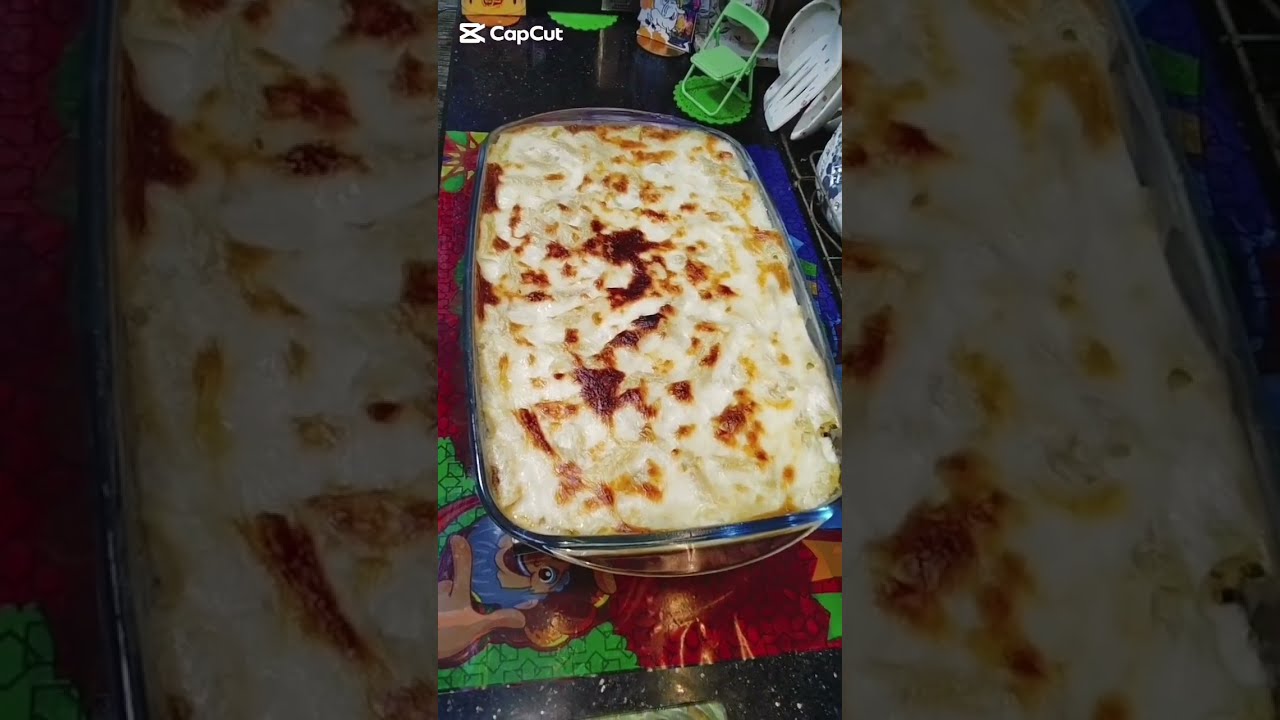 مكرونه بالبشاميل خطيره♥️😋