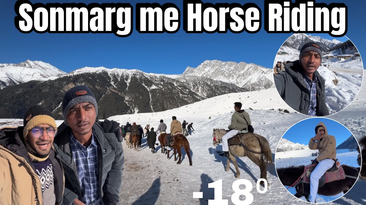 Sonmarg me Horse 🐎 Riding 😎 | Day-2 | sonmarg vlog | 4ever 