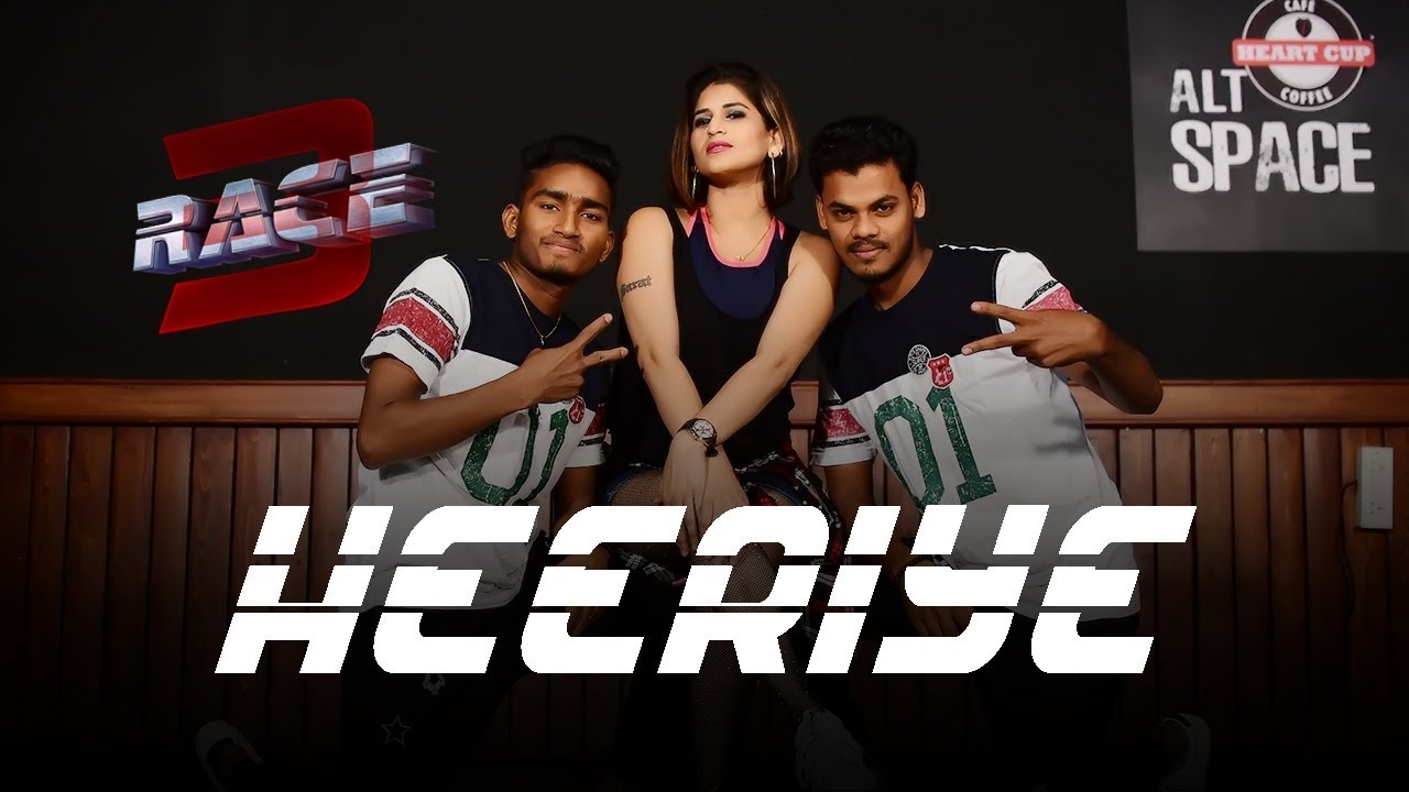 Heeriye | Dance Fitness Choreography by Vijaya Tupurani | Race 3 | Meet Bros
