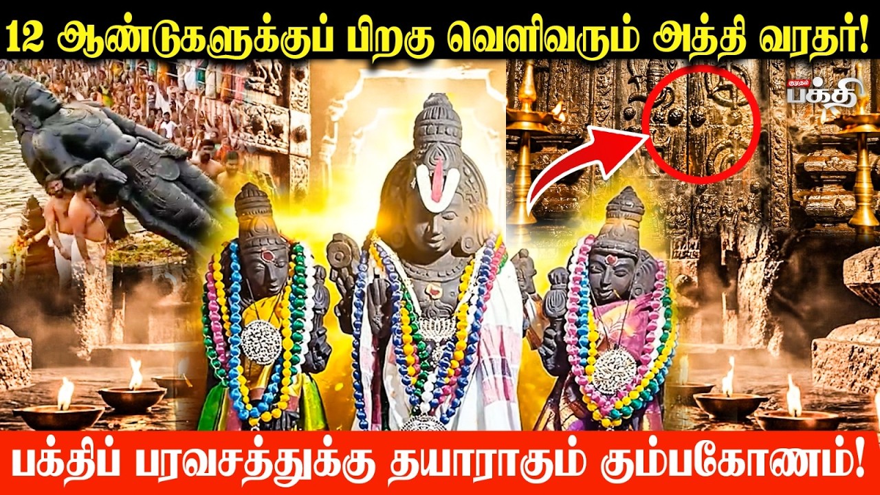 12 ஆண்டுகளுக்குப் பிறகு வெளிவரும் கும்பகோணம் அத்தி வரதர்!🙏 | மார்ச் மாதம் நிகழப்போகும் அற்புதம்!🙏🙏