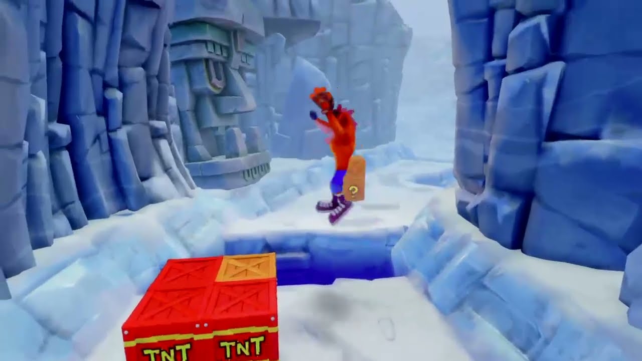 Snowy Travels. Crash BANDICOOT 2!!! GAMEPLAY (PS4 remaster) EPISODE 1!! (Part 3/5)