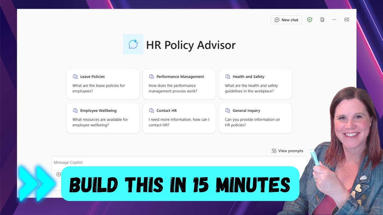 How to Build an Agent in Microsoft 365 Copilot Chat (Beginner Tutorial)