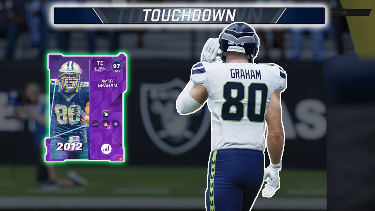 IS IT A BIRD? IS IT A PLANE? NO IT'S FLASHBACK JIMMY GRAHAM!! | MADDEN 21 SEAHAWKS THEME TEAM #27