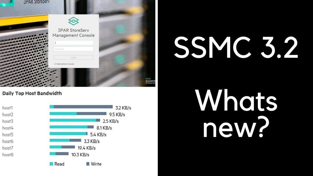 3PAR SSMC 3.2 - What's new?