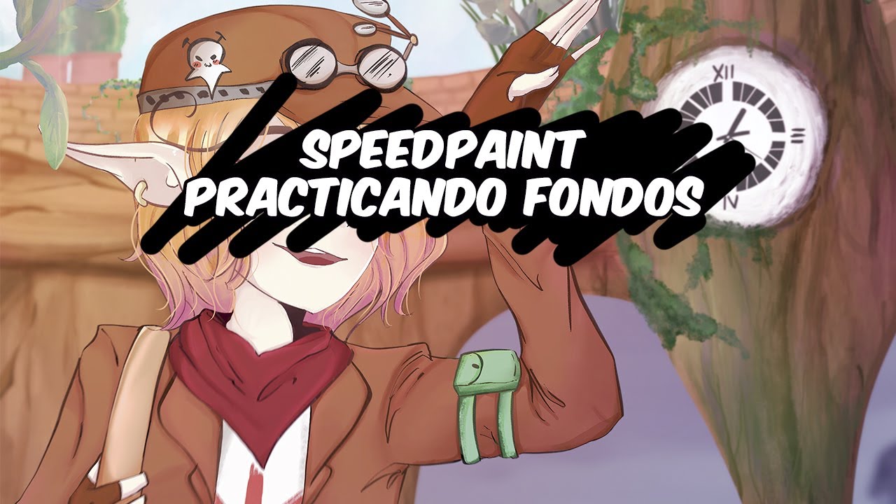 PRACTICANDO FONDOS EN PROCREATE  | SPEEDPAINT | BGM94