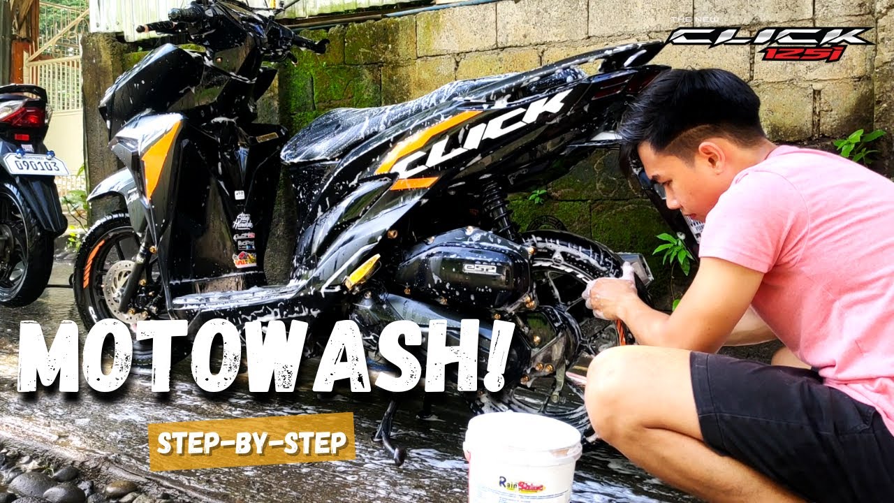 Honda Click 125i | Tips kung paano linisin ang motor from START TO FINISH -  Long Lasting KINTAB!