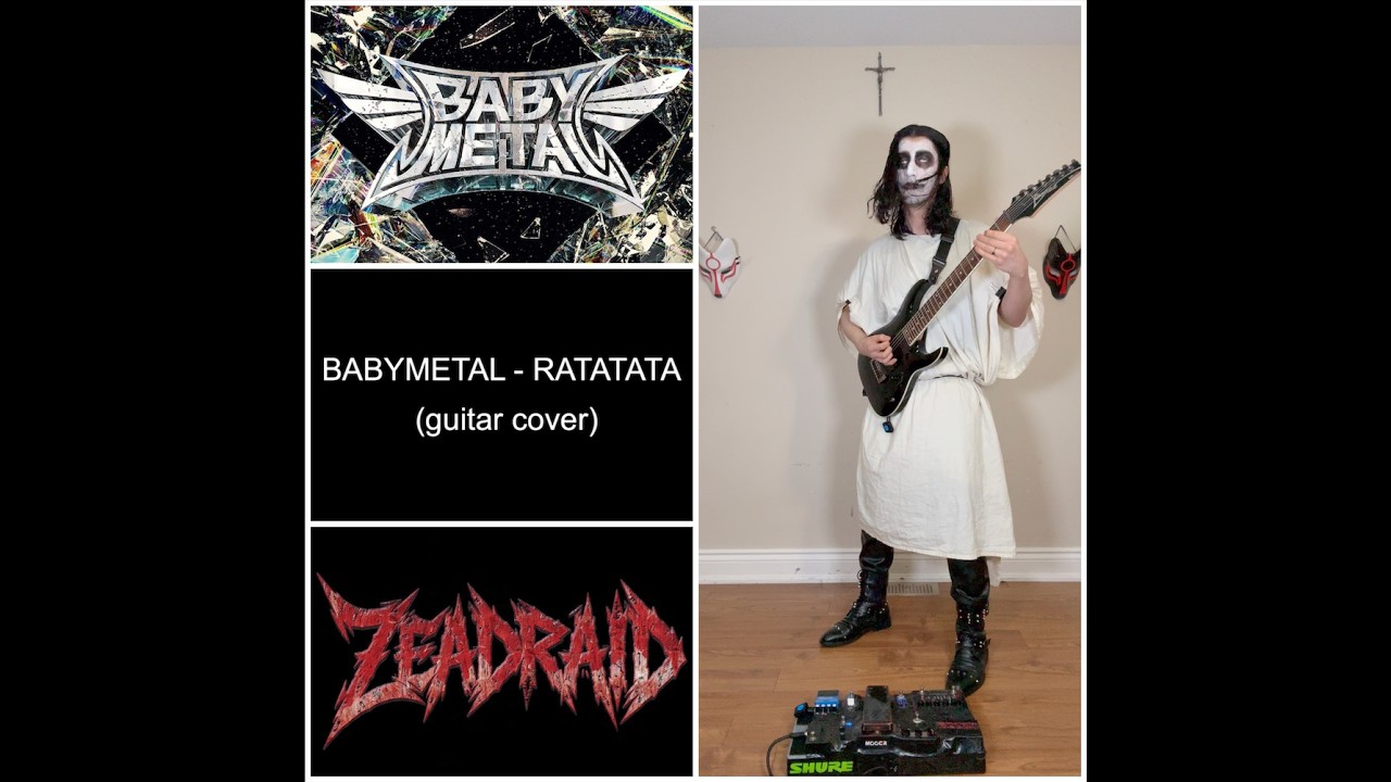 BABYMETAL - RATATATA (guitar cover)