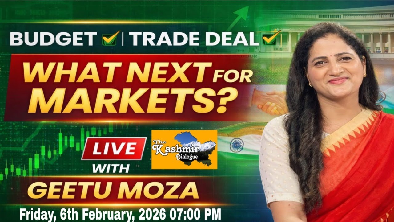 Budget Done | #tradedeal  Sealed || What Next for #Markets? Live with #GeetuMoza