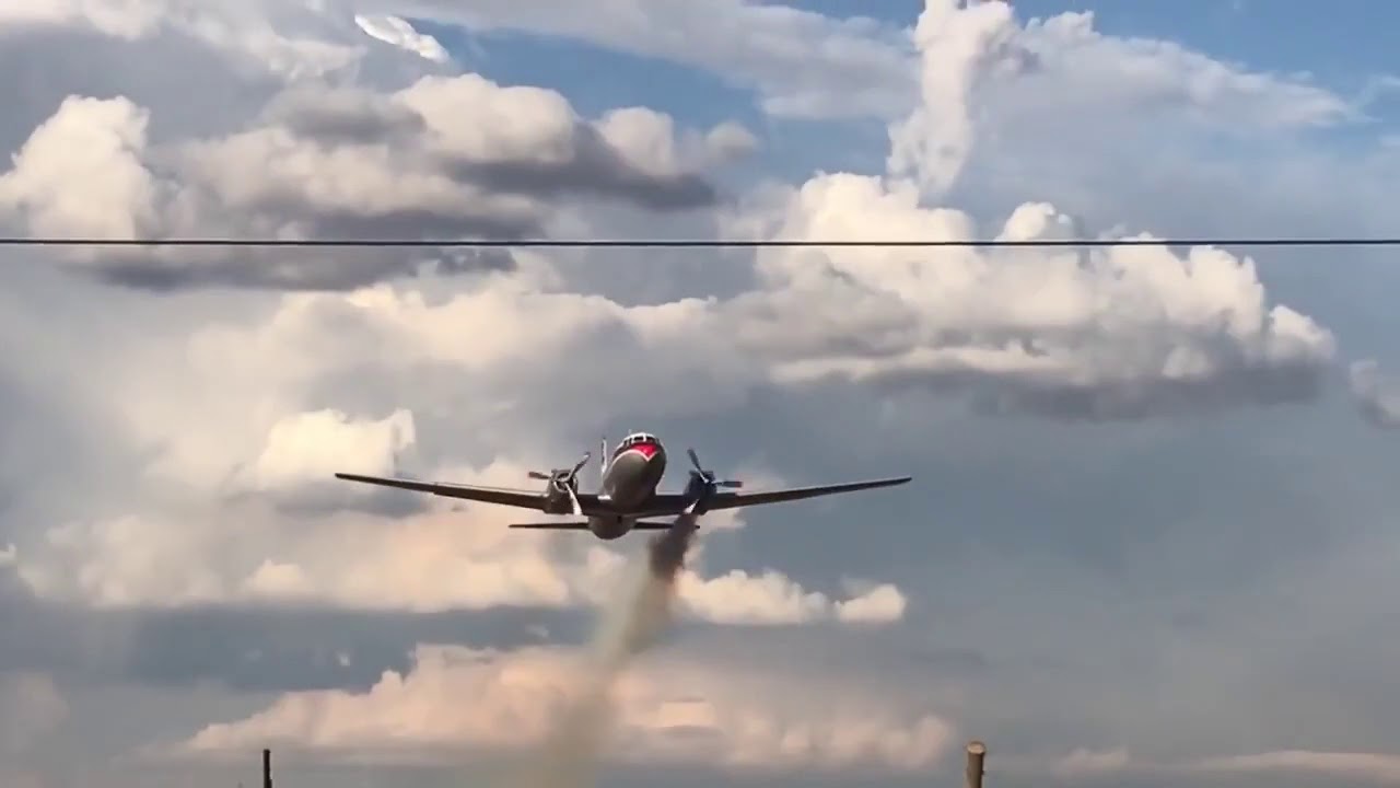 Martin's Air Convair CV-340 taking off from Wonderboom Airport, South Africa