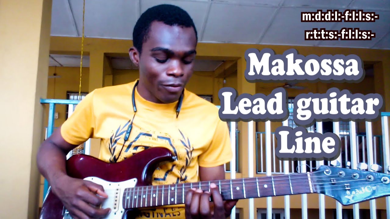 Africa Guitar Music; SOUKOUS LINE for Praises (Lead guitar tutorial)