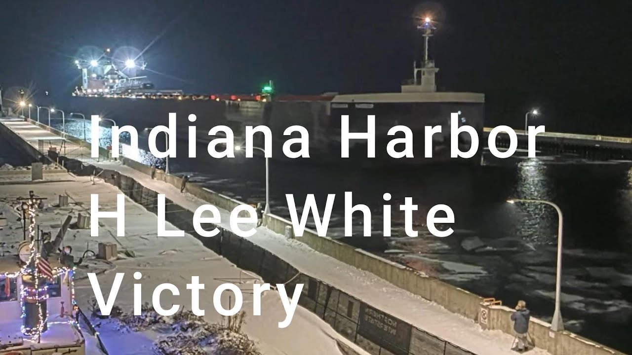 Indiana Harbor, H Lee White, Victory arrived in Duluth 12/16/2025