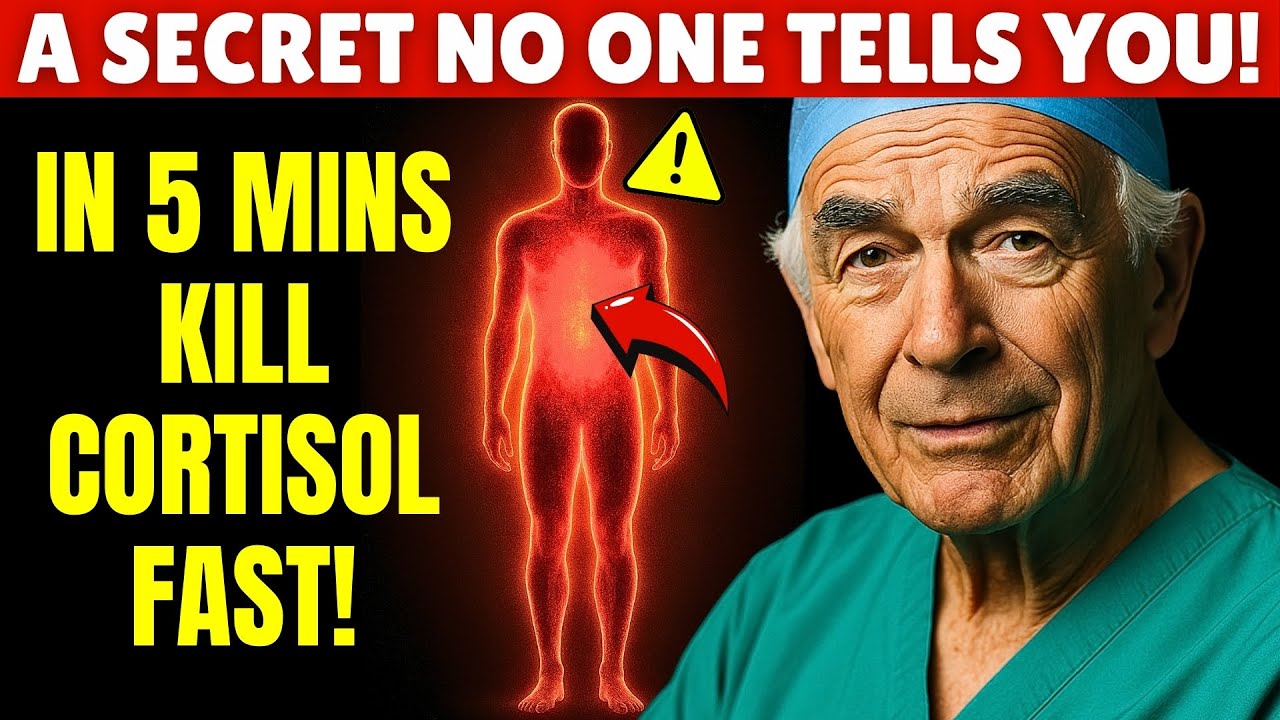 Over 65? Do THIS Before Bed to Lower Cortisol & Improve Memory While You Sleep | Senior Health Tips