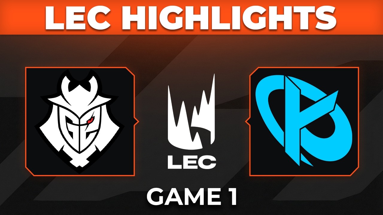 G2 vs KC Highlights Game 1 | 2026 LEC Spring Playoffs Finals | G2 Esports vs Karmine Corp by Onivia